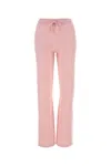 Versace Pink Wool Blend Flared Leg Pant