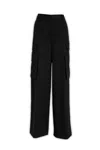 Versace Straight Leg Tailored Pants In 1b001