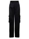 Versace Straight Leg Tailored Pants In Black