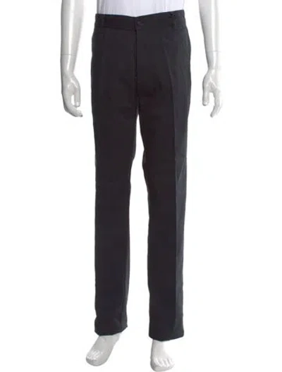 Pre-owned Versace Pants In Black