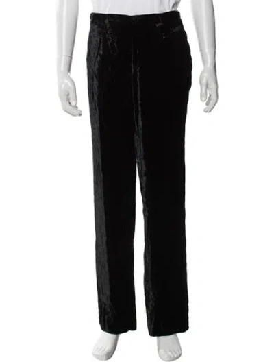 Pre-owned Versace Pants In Black