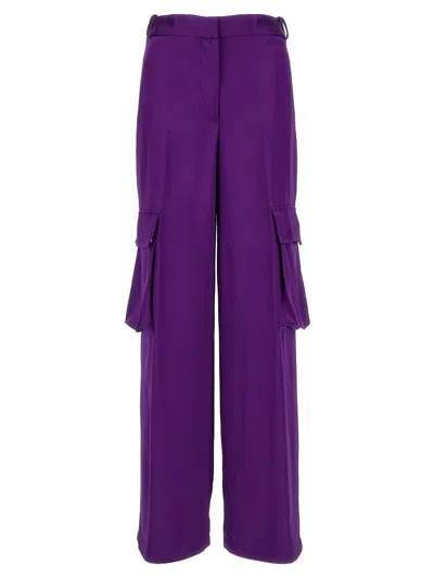 Versace Pants In Brightdarkorchid