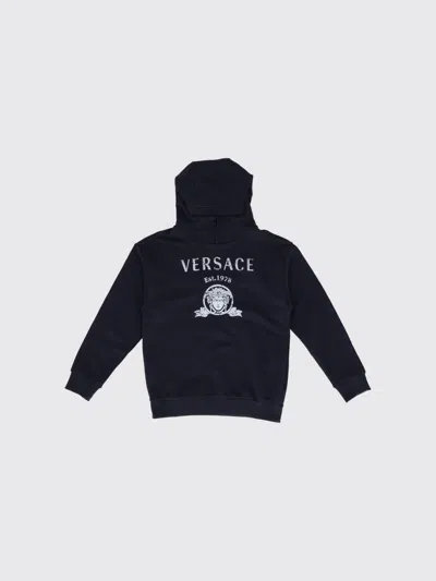 Versace Pants Kids Color Blue