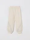 Versace Pants  Kids Color Yellow Cream In Neutral