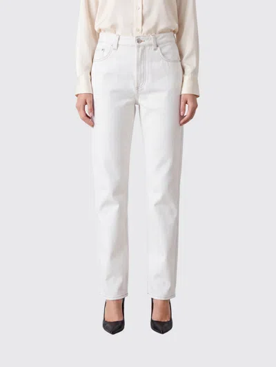 VERSACE VERSACE MEDUSA LOGO MID-RISE STRAIGHT FIT JEANS IN DENIM,I64792001
