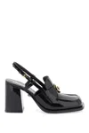 VERSACE VERSACE PATENT LEATHER PUMPS LOAFERS