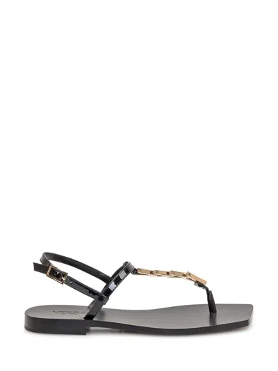 Versace Patent Leather Sandals