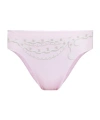 Versace Pattern Bikini Bottoms In Purple