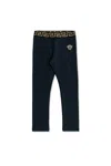 Versace Pattern Pants In Black