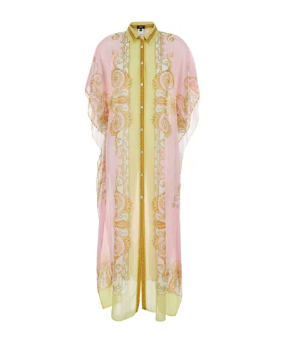 VERSACE VERSACE PATTERN-PRINTED CAFTAN