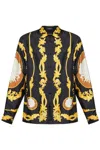 Versace Cameo Silk Long-sleeved Shirt
