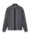 Versace Pattern-printed Long-sleeved Shirt In Multi