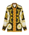 Versace Pattern-printed Long-sleeved Shirt In Multi