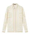 Versace Pattern-printed Long-sleeved Shirt In Multi