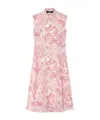 Versace Mini Underwater Barocco Hemdkleid In Pink