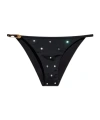 Versace Pattern Swimming Trunks In Black