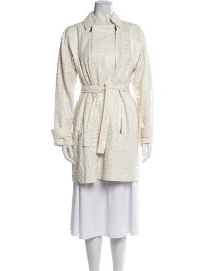 Pre-owned Versace Patterned Jacket In Neutrals