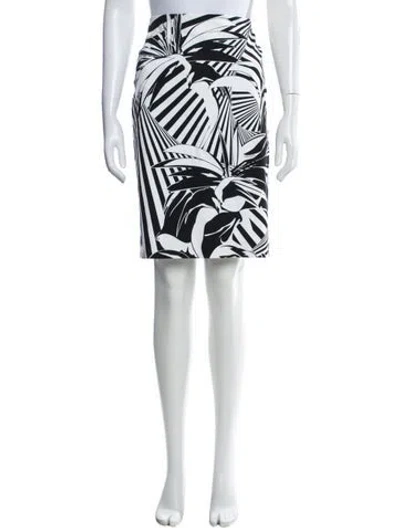 Pre-owned Versace Patterned Knee-length Skirt In Neutrals