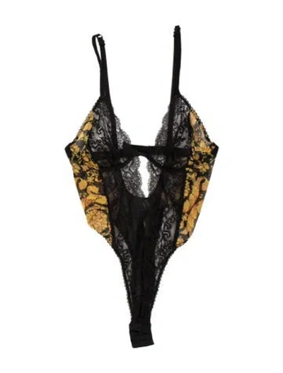 Pre-owned Versace Patterned Pajamas In Black