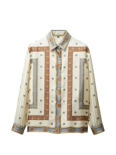 Versace Patterned Shirt In Multi