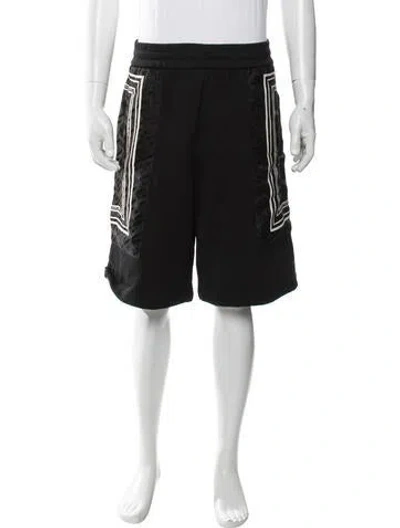 Pre-owned Versace Patterned Shorts In Black