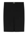 Versace Pencil Midi Skirt In Black