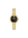 Versace Greca Goddess Petite Watch, 28mm In Black