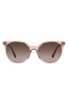 Versace Phantos 55mm Gradient Sunglasses In Pink