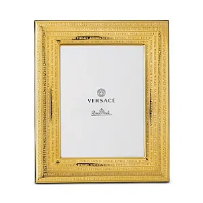 Versace X Rosenthal Vhf11 Picture Frame, 6" X 7.8" In Gold
