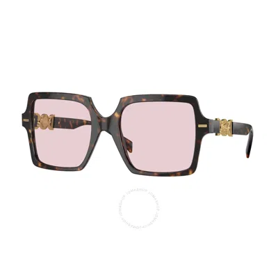 Versace Women's Sunglasses, Ve4441 In Photo Pink