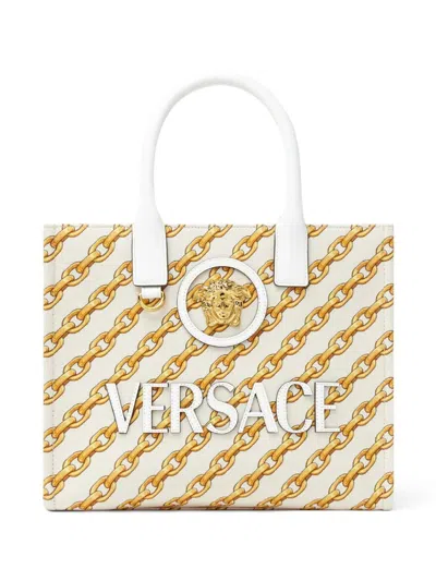 Versace Piccola La Medusa Tote Bag In Multi