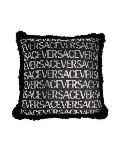 Versace Pillow Or Pillow Case Black Size - Silk