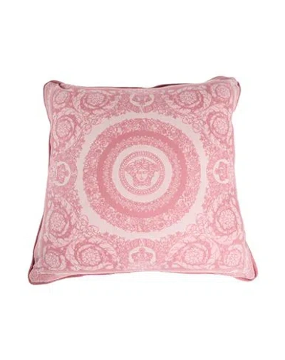 Versace Pillow Or Pillow Case Pink Size - Wool, Cashmere