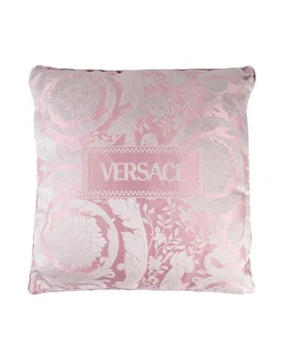Versace Pillow Or Pillow Case Pink Size - Silk, Linen