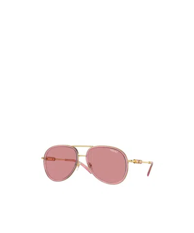 Versace Pilot-frame Sunglasses