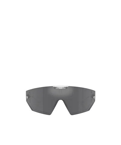 Versace Pilot-frame Sunglasses In Gray