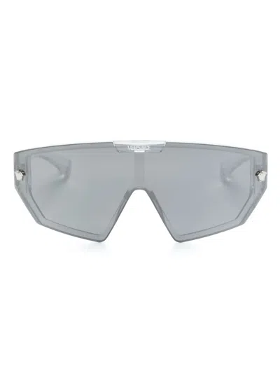 Versace Pilot-frame Sunglasses In Grey
