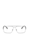 Versace Pilot-frame Glasses In Silver