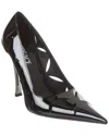 VERSACE VERSACE PIN-POINT PATENT PUMP