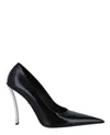Versace 110mm Patent-finish Leather Pumps In Black