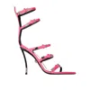 Versace Pin-point 120mm Strappy Sandals