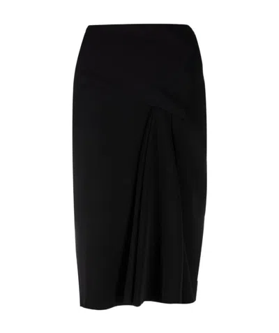 VERSACE PINCH-PLEAT A-LINE SKIRT