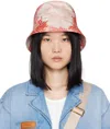 Versace Barocco Starfish Bucket Hat In 5pb50 D Rose Cor B