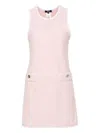 Versace Strandkleid Aus Barock-jacquard In 1pt20 - Dusty Rose