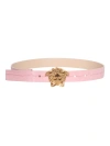 Versace Pink Belt In Pink