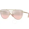 Versace Pink Cat Eye Ladies Sunglasses Ve2267 12527e 68