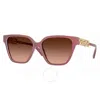 Versace Pink Gradient Grey Butterfly Ladies Sunglasses Ve4471b 54755m 56