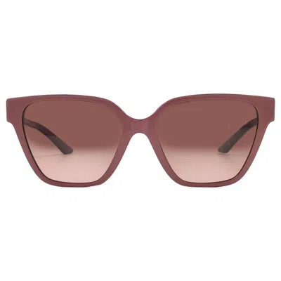 Versace Pink Gradient Grey Butterfly Ladies Sunglasses Ve4471b 54755m 56 In Brown
