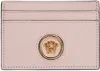 VERSACE PINK 'LA MEDUSA' CARD HOLDER