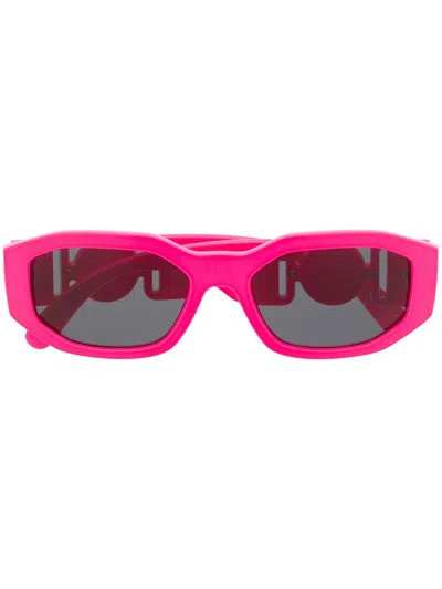 Versace Pink Medusa Biggie Sunglasses